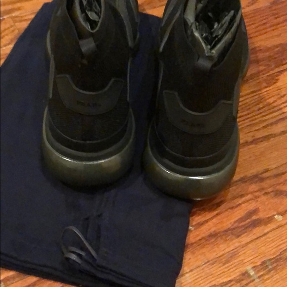 Prada cloudbust high-top sneaker - Picture 6 of 6